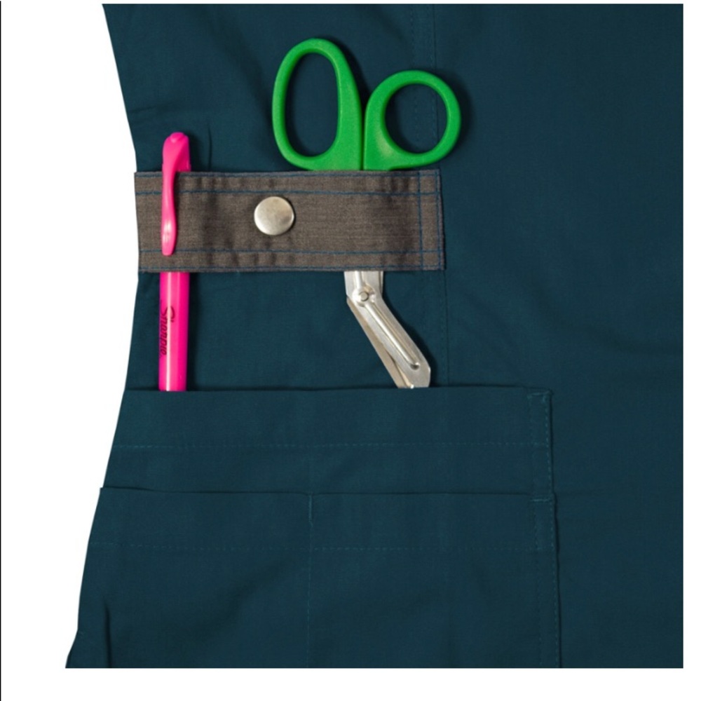 🍒07 7897 MedGear scrub set XSMALL Caribbean - Picture 4 of 4